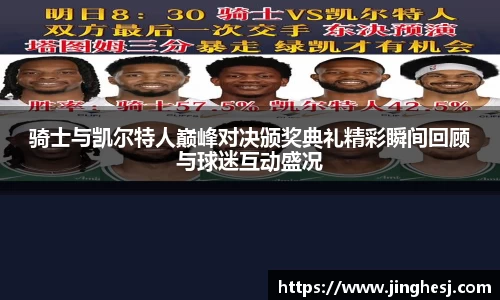 骑士与凯尔特人巅峰对决颁奖典礼精彩瞬间回顾与球迷互动盛况